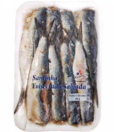 Sardinha Eviscerada Salgada Caixa 6,4kg